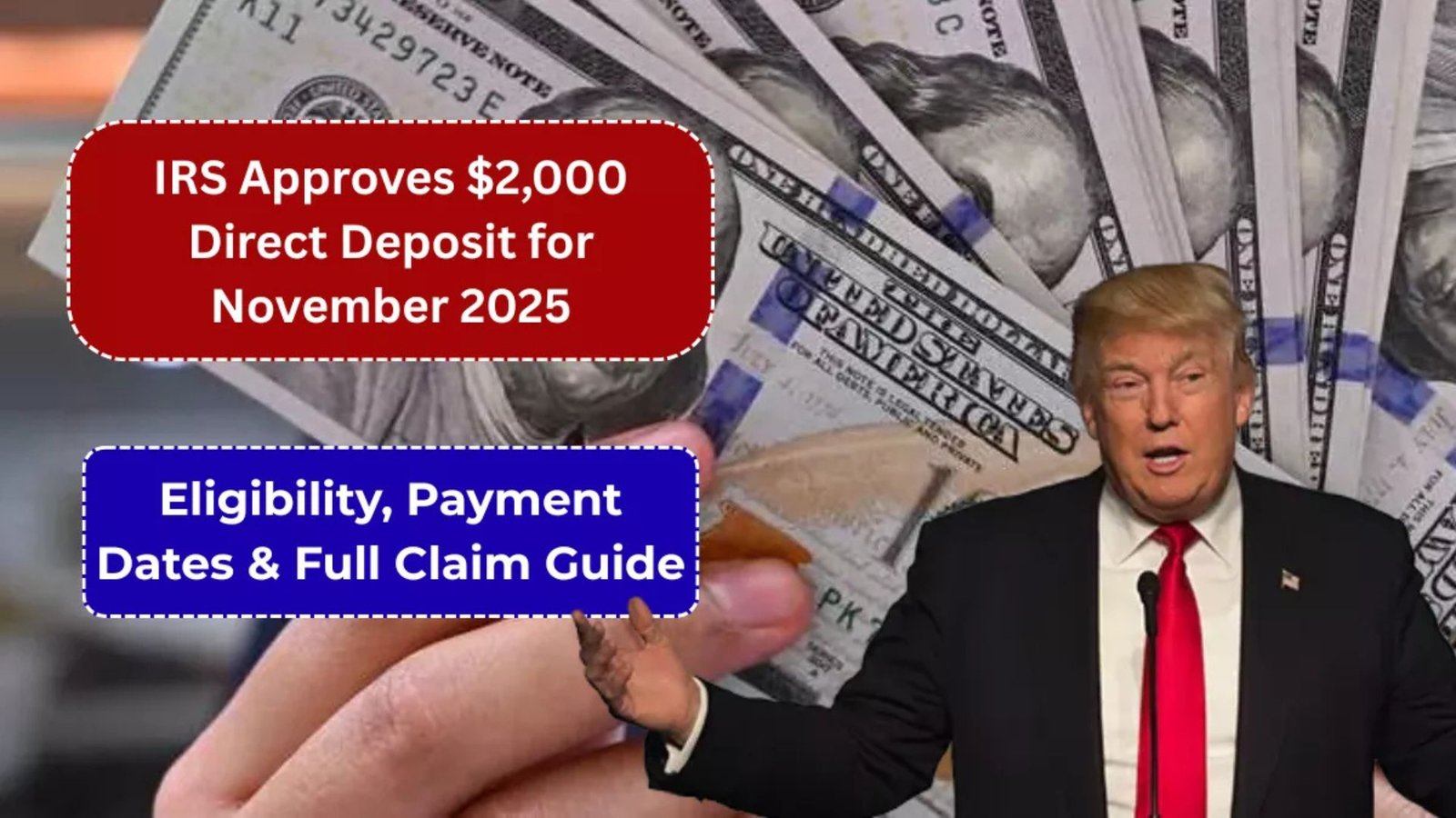 IRS Announces $2,000 Relief Payment