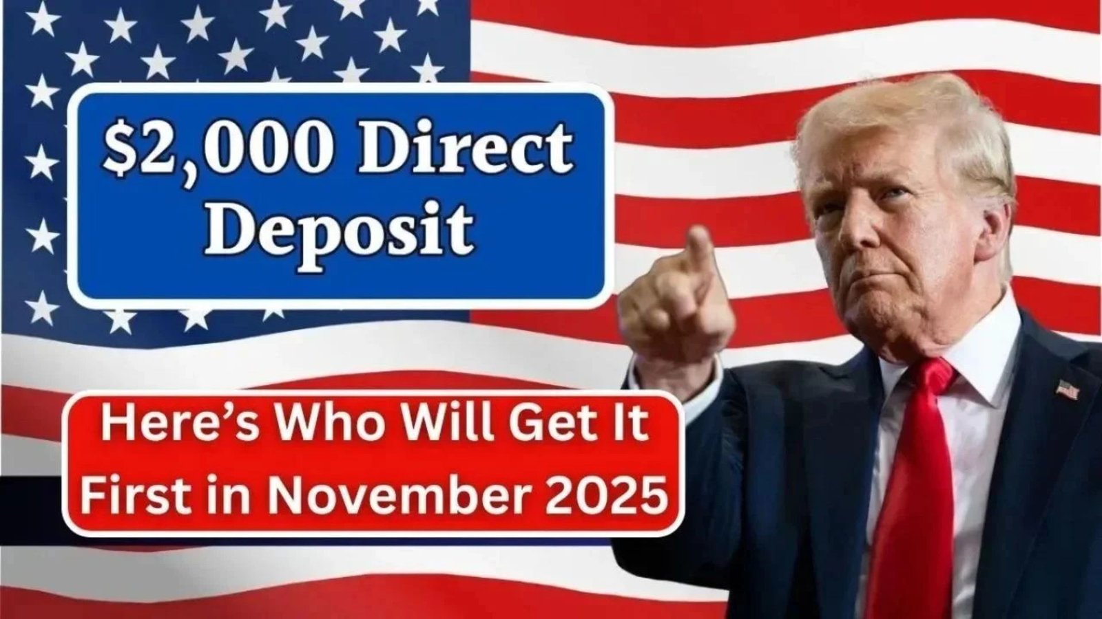 IRS Confirms $2,000 Direct Deposit Payments for November 2025 – Eligibility, Dates & Complete Guide