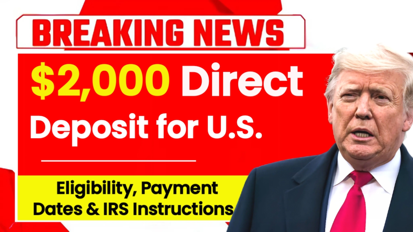 $2,000 Direct Deposit for U.S. Citizens in November 2025