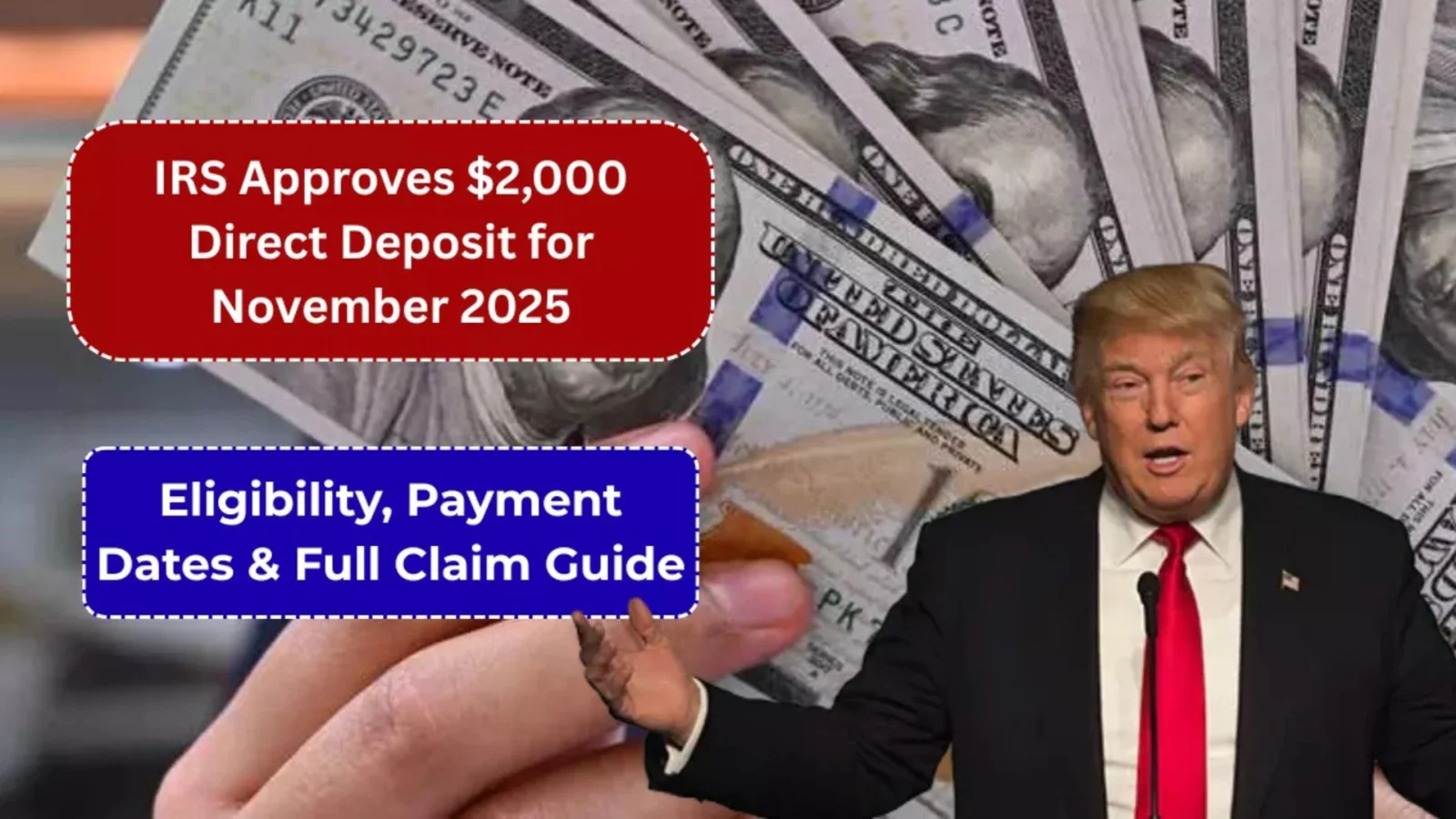 IRS Announces $2,000 Relief Payment