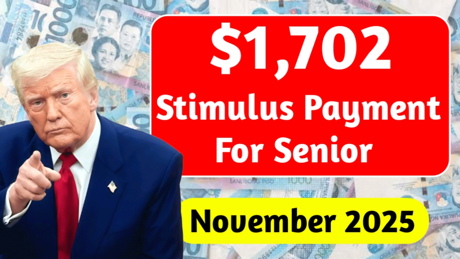 $1,702 Stimulus Payment for Everyone