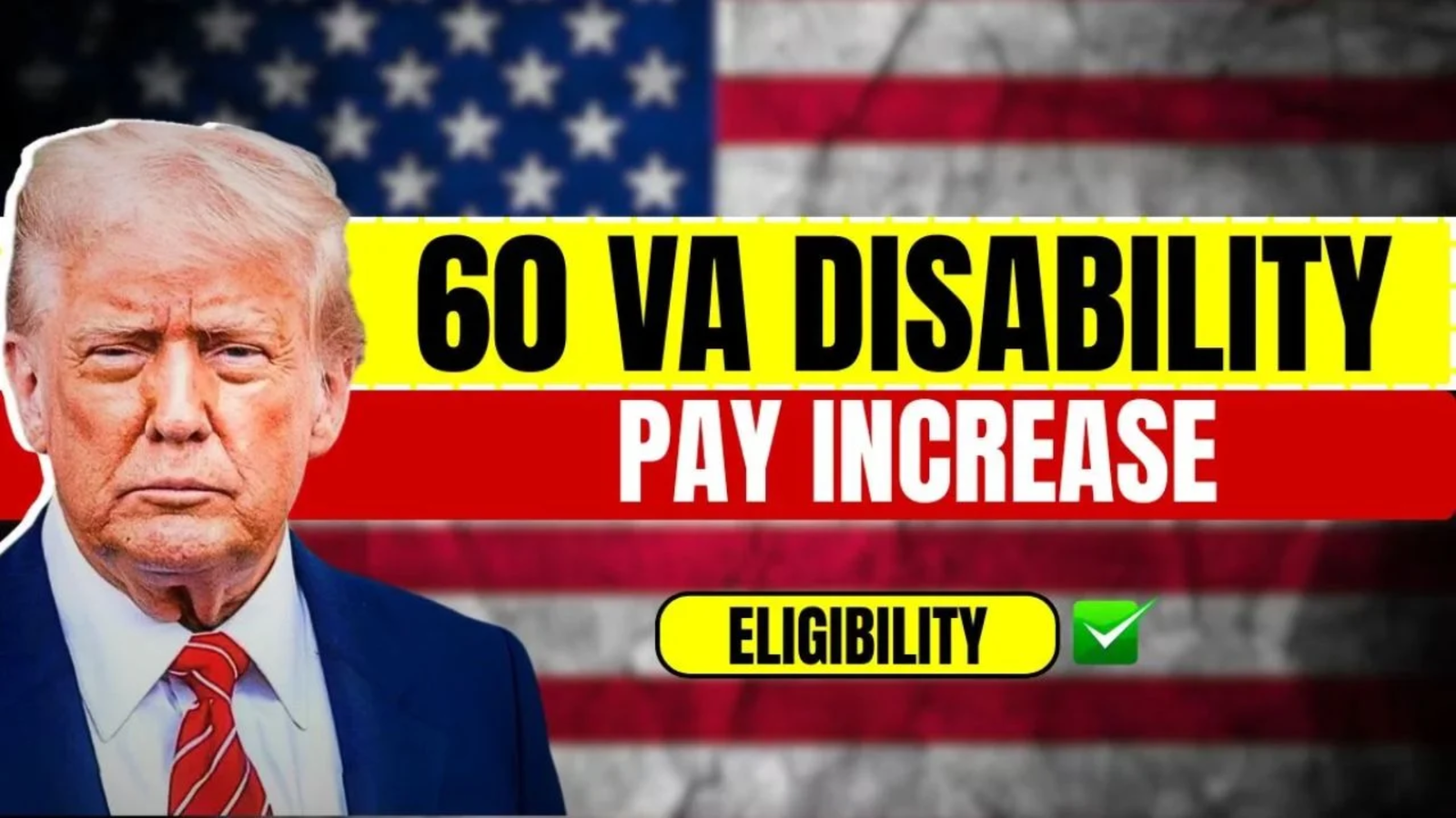 60 VA Disability Pay Increase