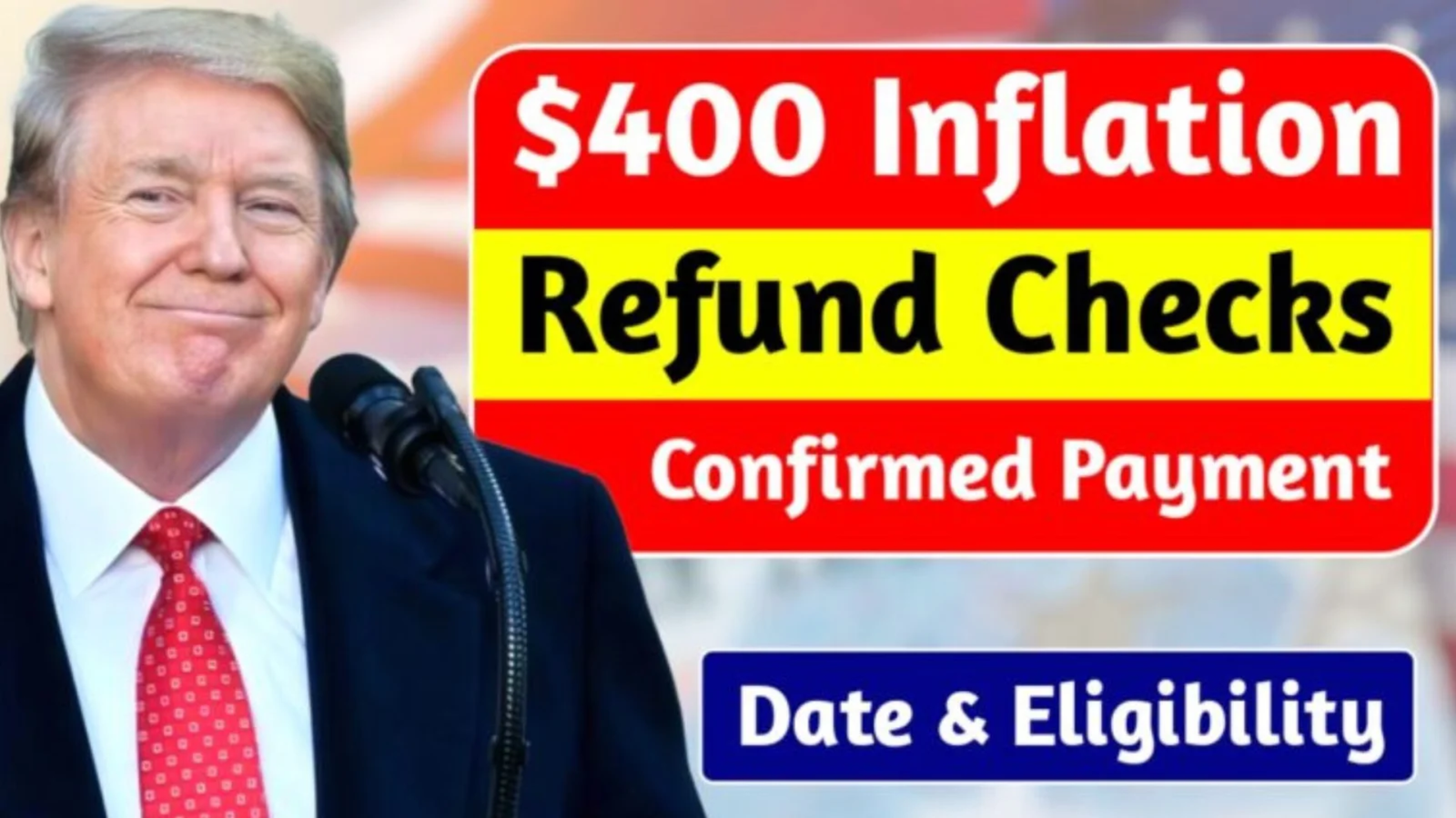 $400 Inflation Refund Checks 2025